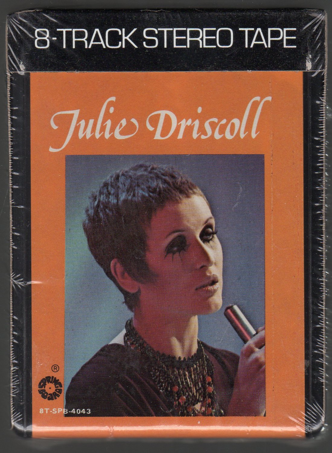 Julie Driscoll - Julie Driscoll Sealed ( Springboard ) 8-track tape
