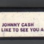 Johnny Cash - I Would Like To See You Again ( 1978 PROMO ) Cassette Tape