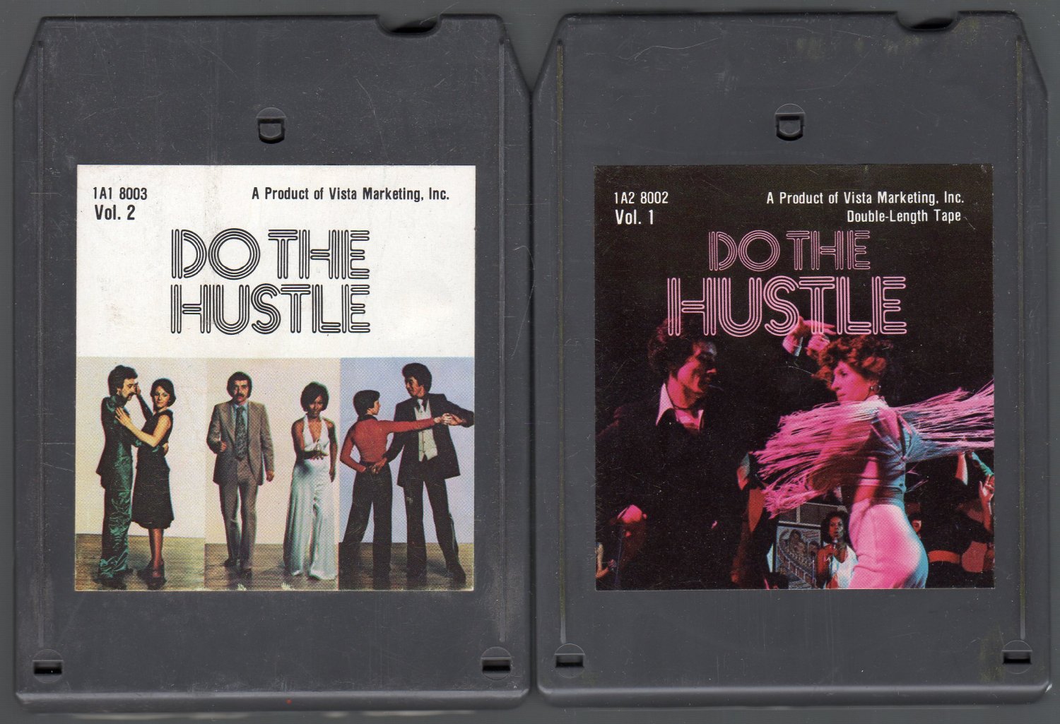Do The Hustle - Various Disco Vol I & II REALM CRC 8-track tape