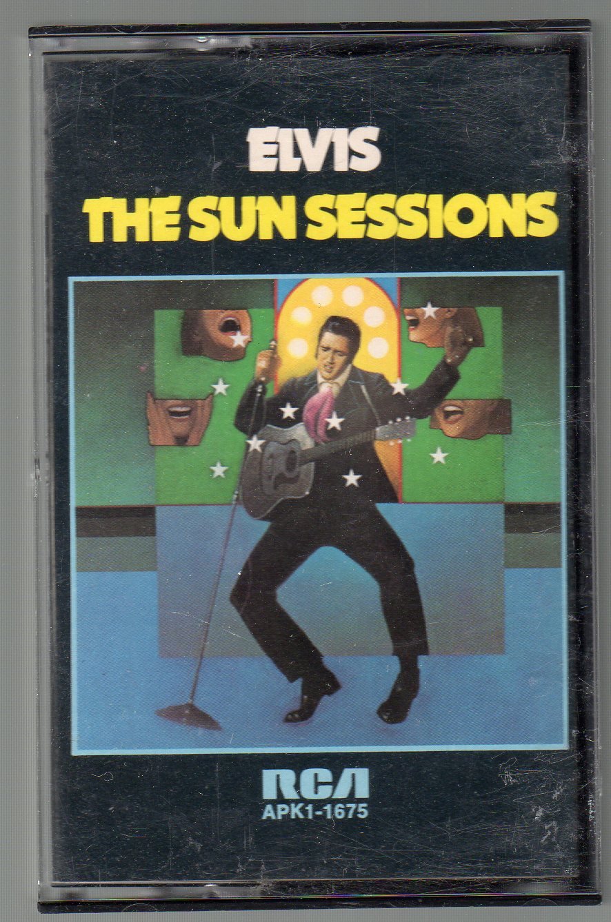 Elvis Presley The Sun Sessions 1976 Cassette Tape