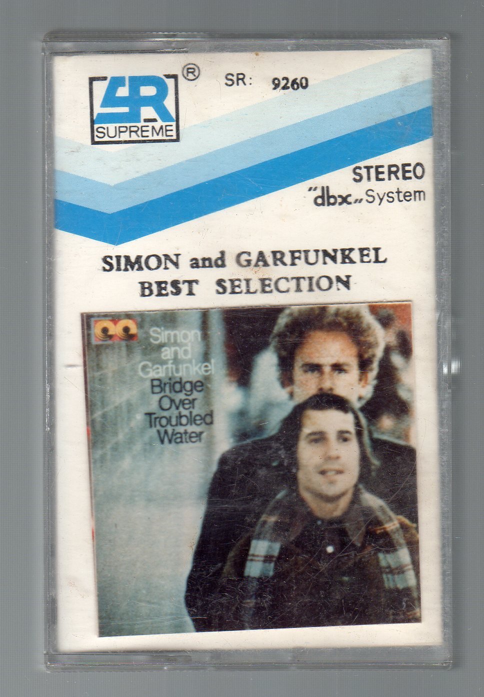 Simon & Garfunkel - Best Selection, Bridge Over Troubled Water RARE Cassette Tape