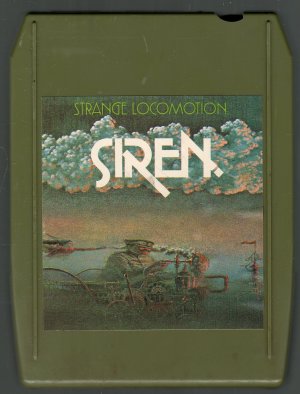 Siren - Strange Locomotion 8-track tape