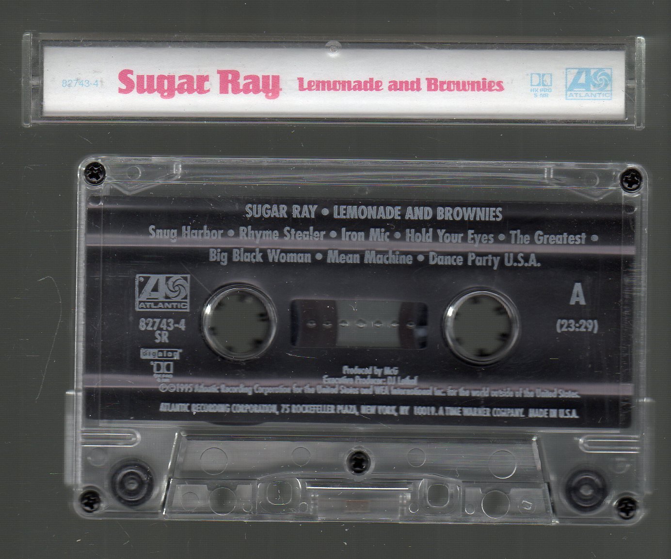 Sugar Ray Lemonade And Brownies Promo Sold Cassette Tape 5406