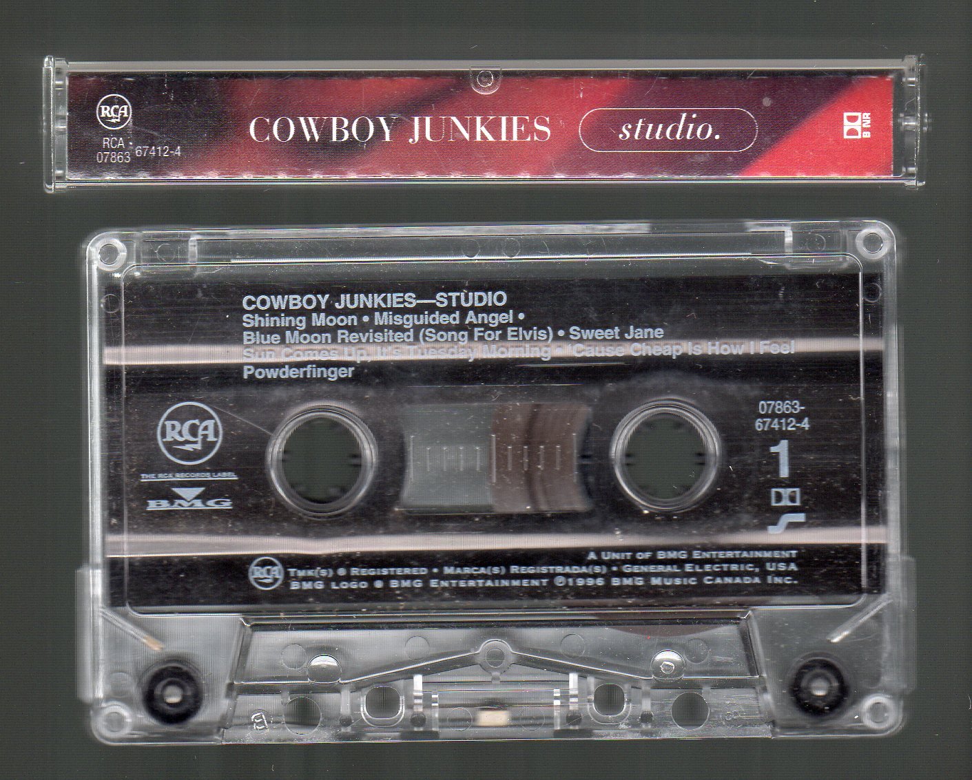 Cowboy Junkies Studio Recordings 19861995 Cassette Tape