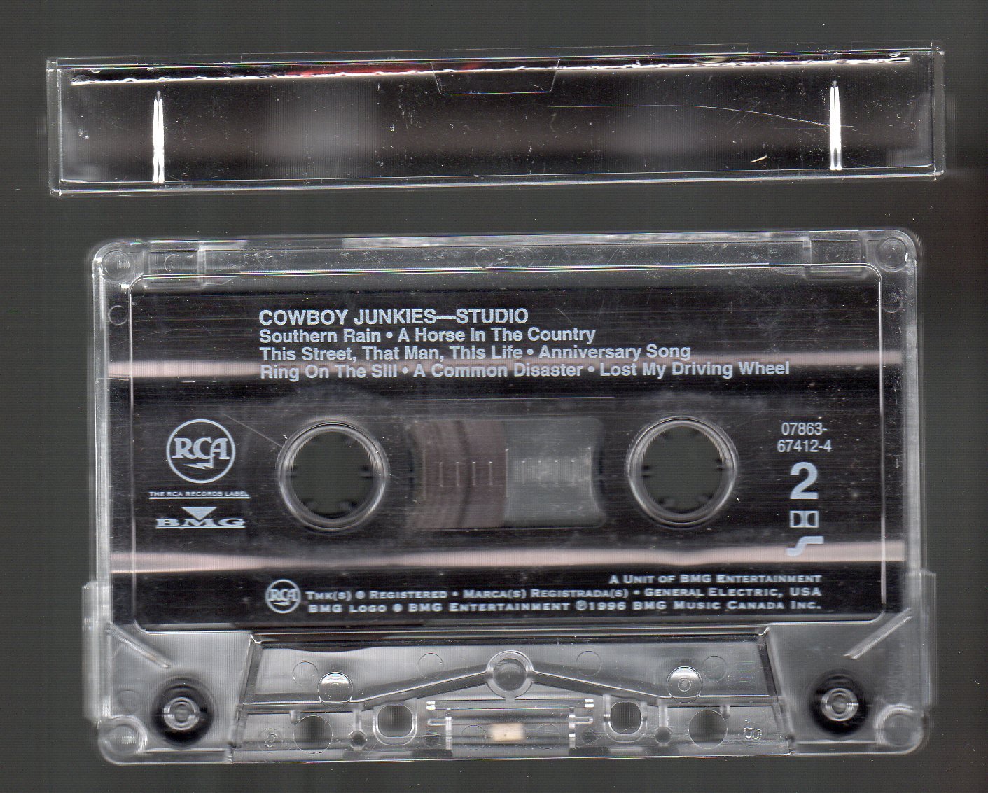 Cowboy Junkies Studio Recordings 19861995 Cassette Tape