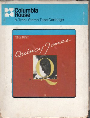 Quincy Jones - The Best Of 1981 CRC A52 8-track tape
