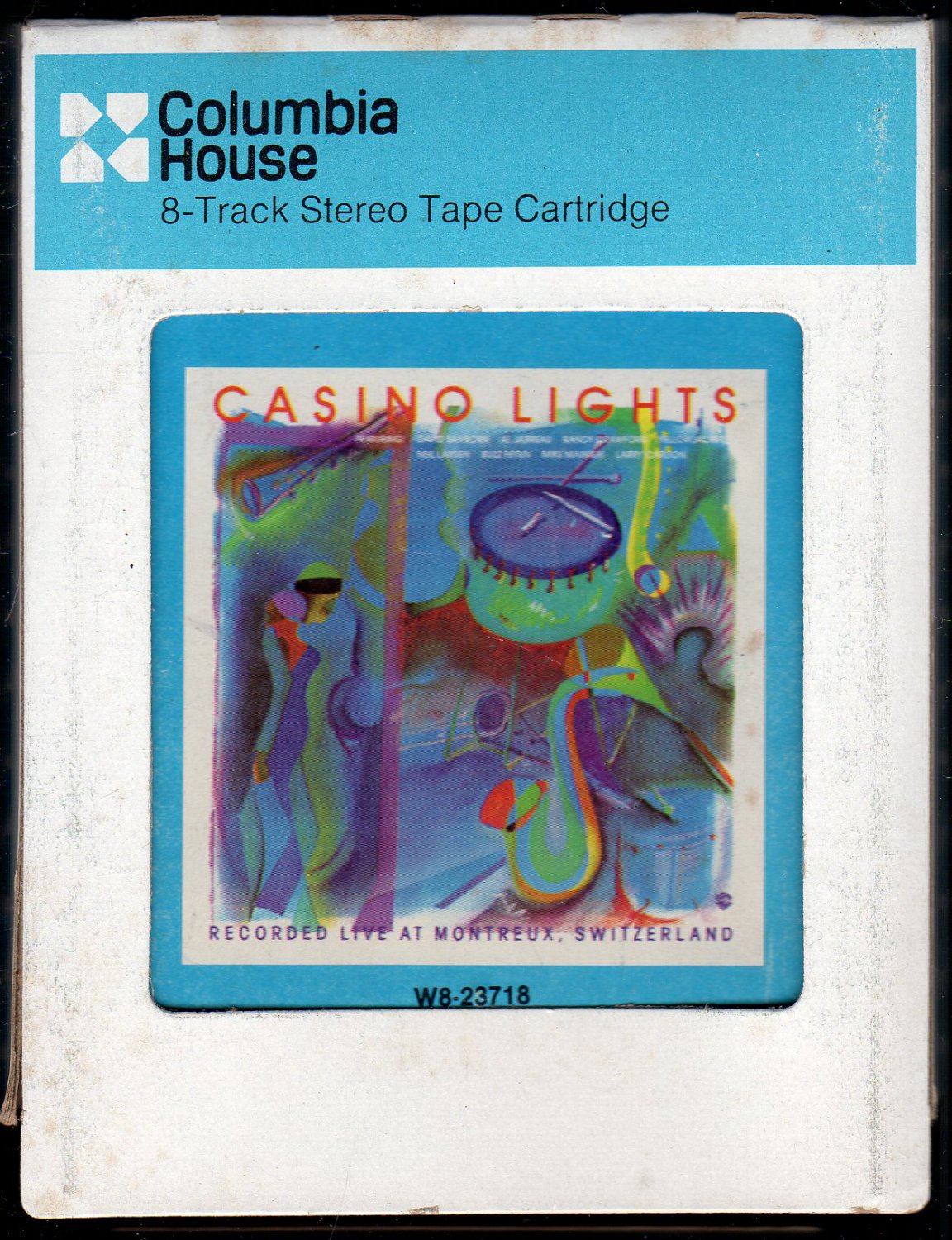 Casino Lights with Al Jarreau - Recorded Live At Montreux Switzerland 1982 CRC 8-track tape