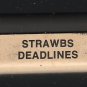 Strawbs - Deadlines 8-track tape