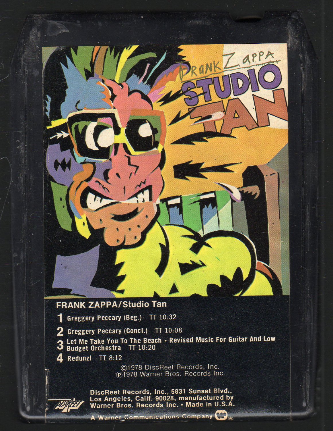 Frank Zappa - Studio Tan 8-track tape