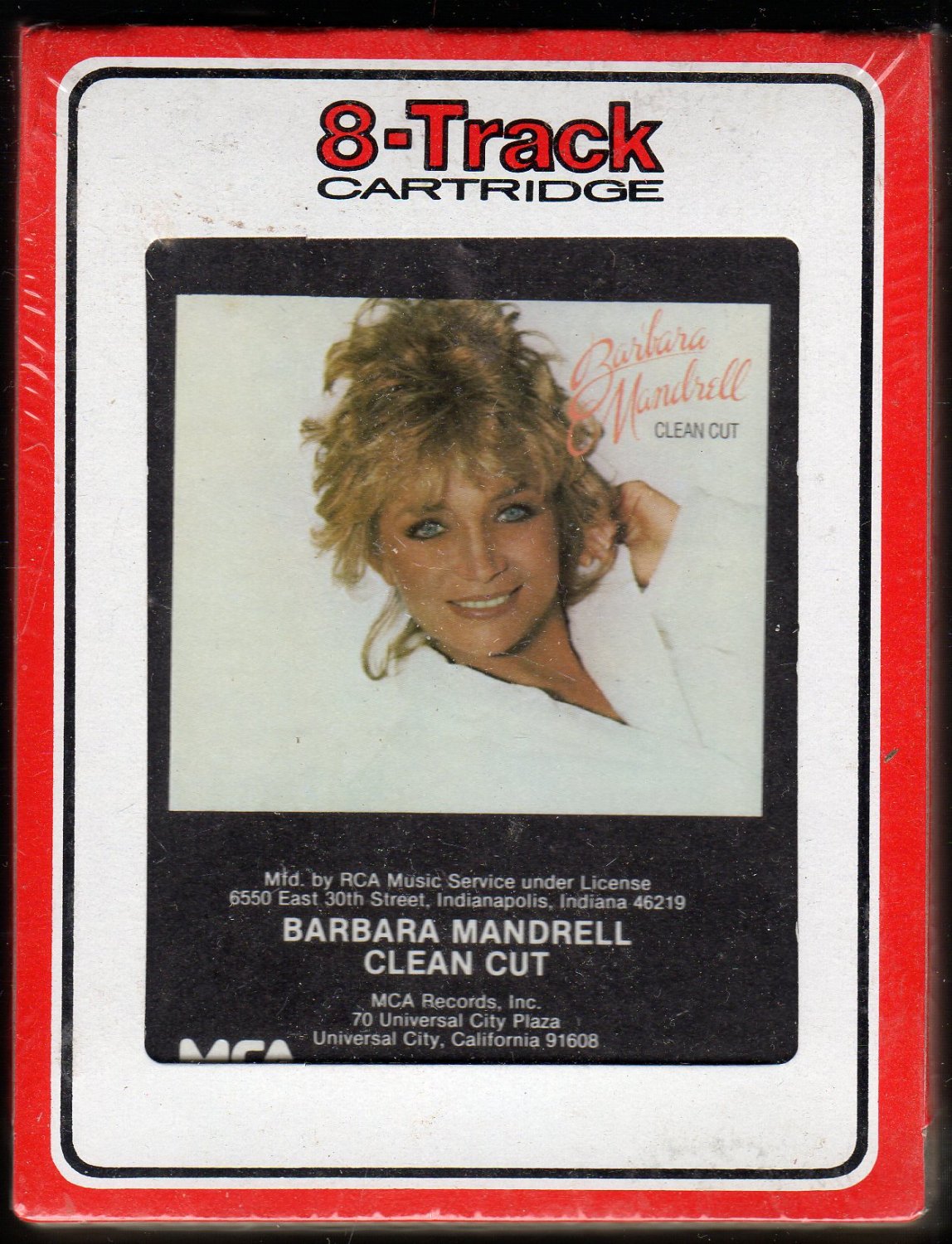 Barbara Mandrell - Clean Cut 1984 RCA Sealed 8-track tape