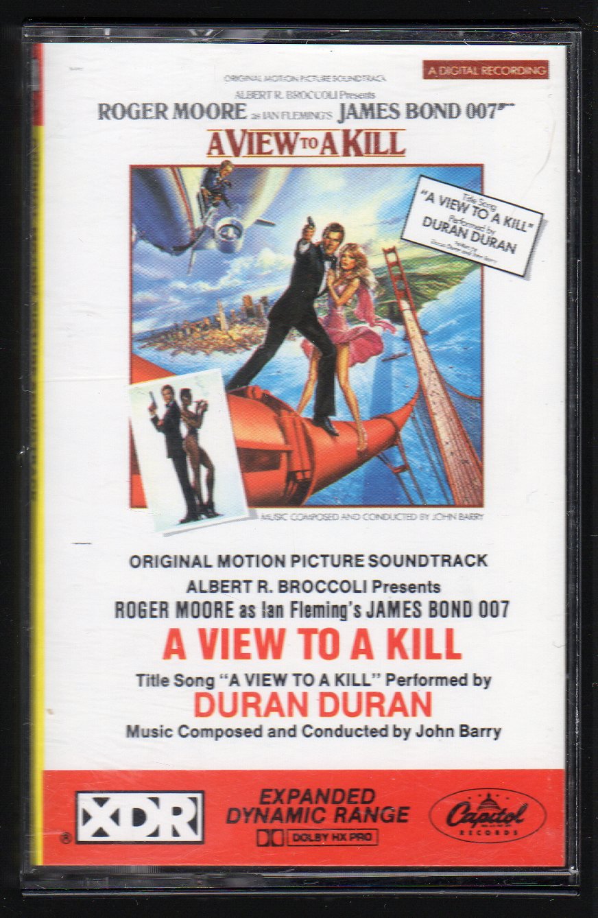A View To A Kill Soundtrack A View To A Kill - Motion Picture Soundtrack XDR Cassette Tape