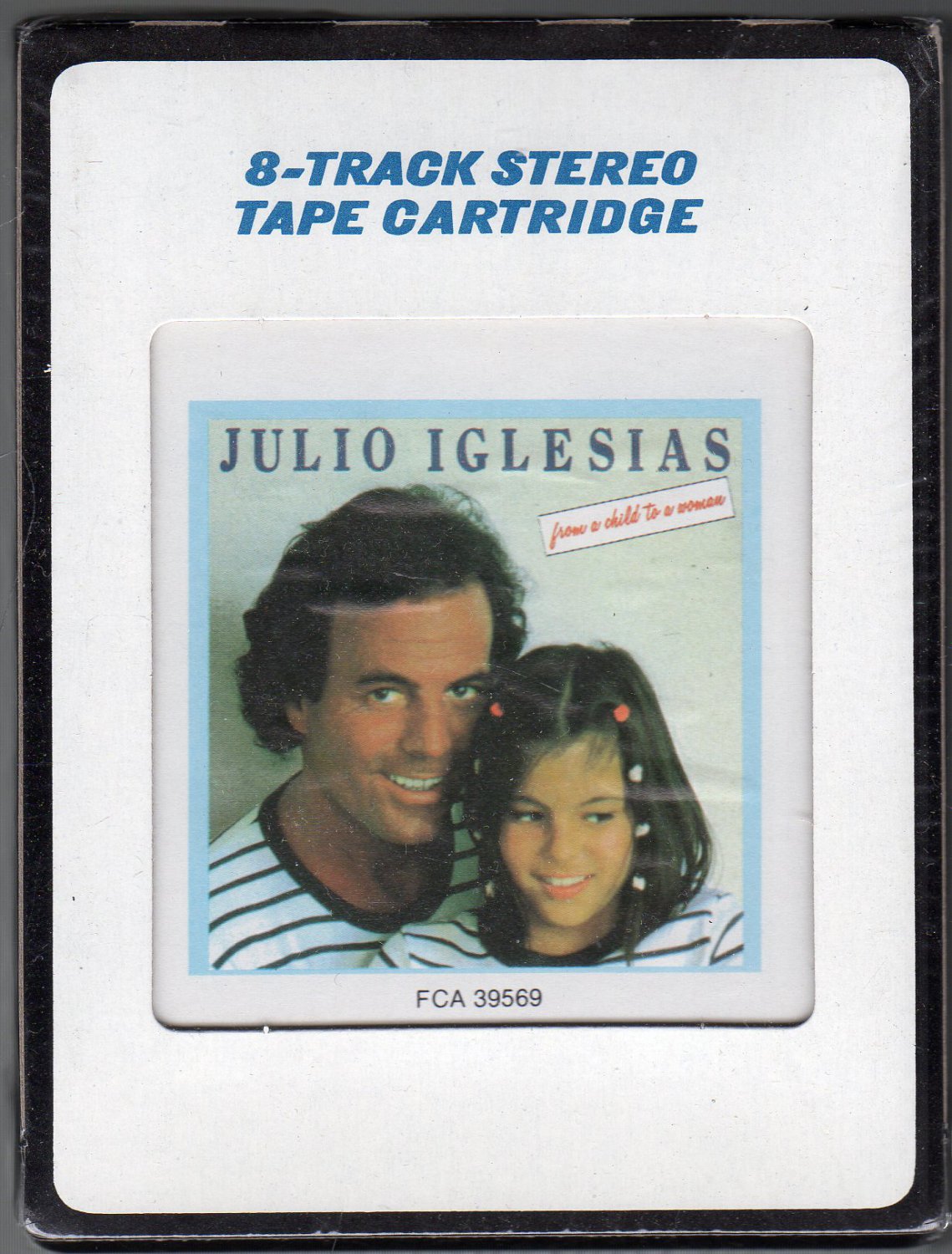 Julio Iglesias - From A Child To A Woman 1981 CRC Sealed 8-track tape