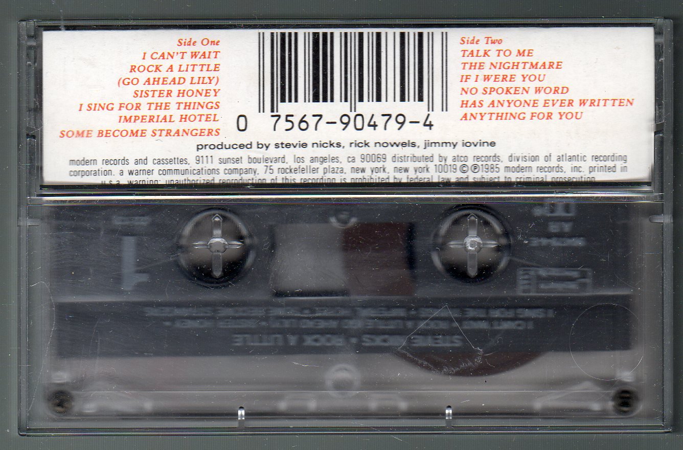 Stevie Nicks - Rock A Little Cassette Tape