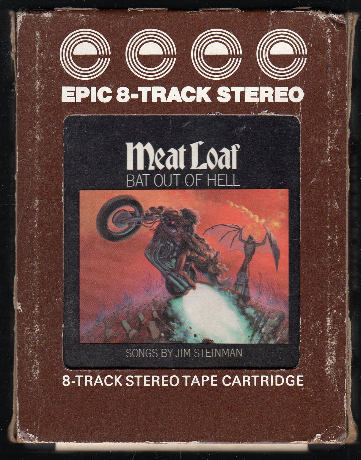 Meat Loaf Bat Out Of Hell EPIC SOLD 8track tape