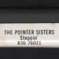 The Pointer Sisters - Steppin' 1975 CRC T6 8-track tape