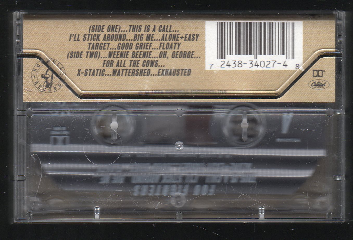 Foo Fighters - Foo Fighters Debut C5 Cassette Tape