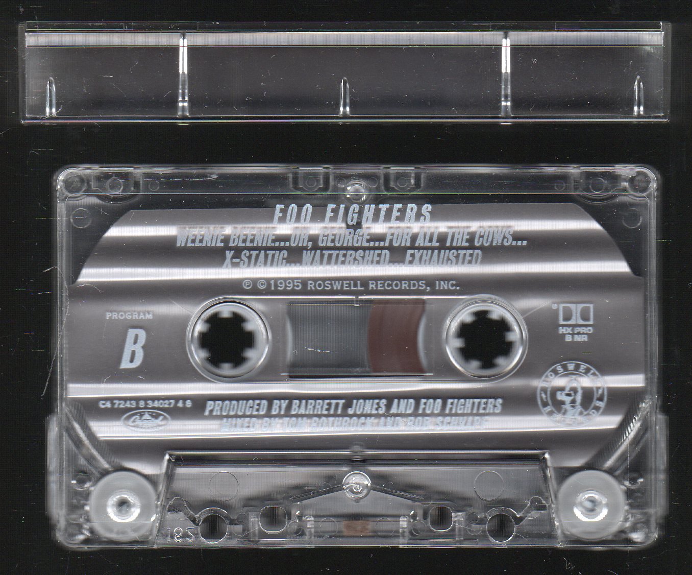 Foo Fighters - Foo Fighters Debut C5 Cassette Tape