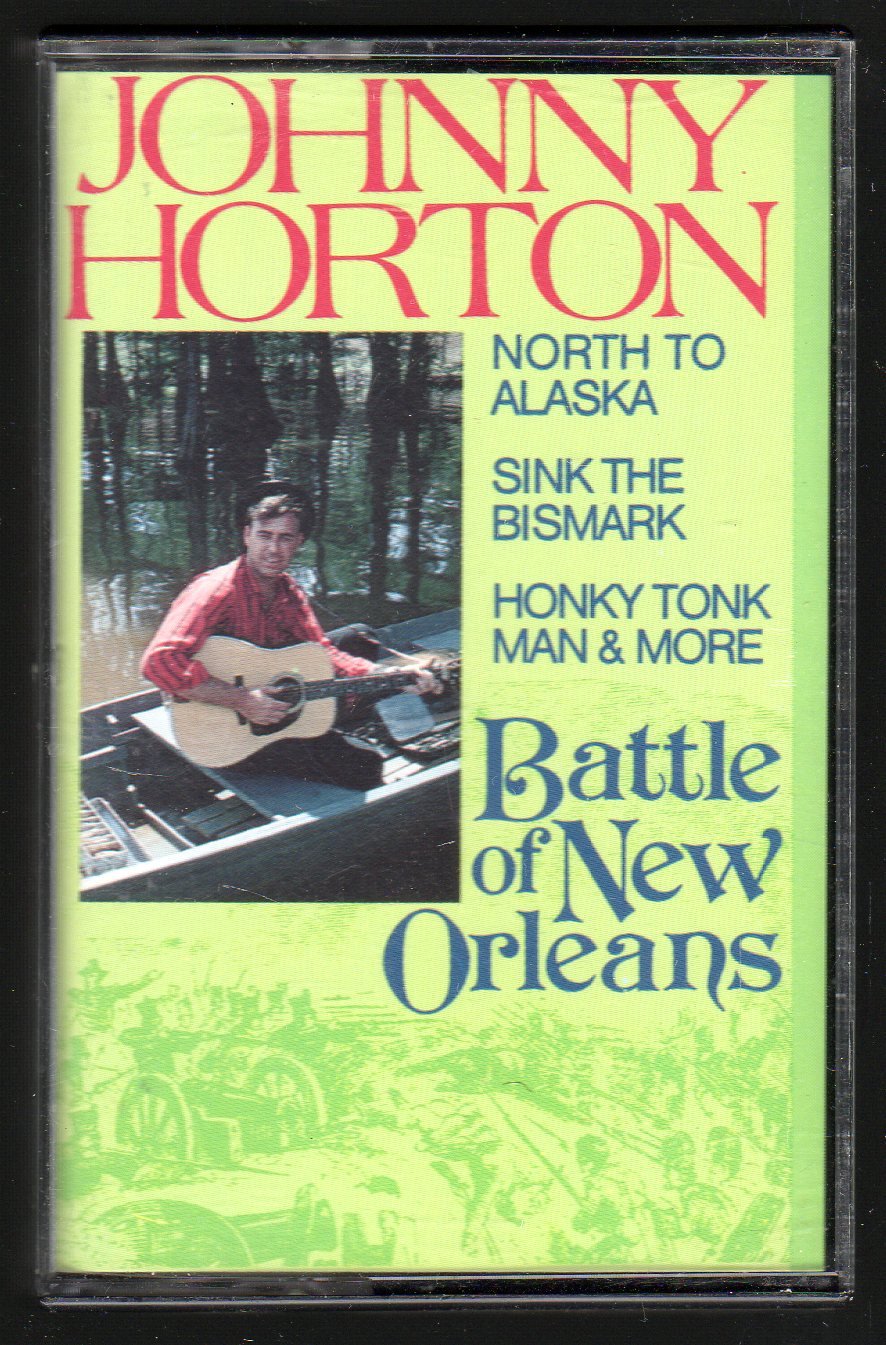 Johnny Horton Battle Of New Orleans C8 Cassette Tape