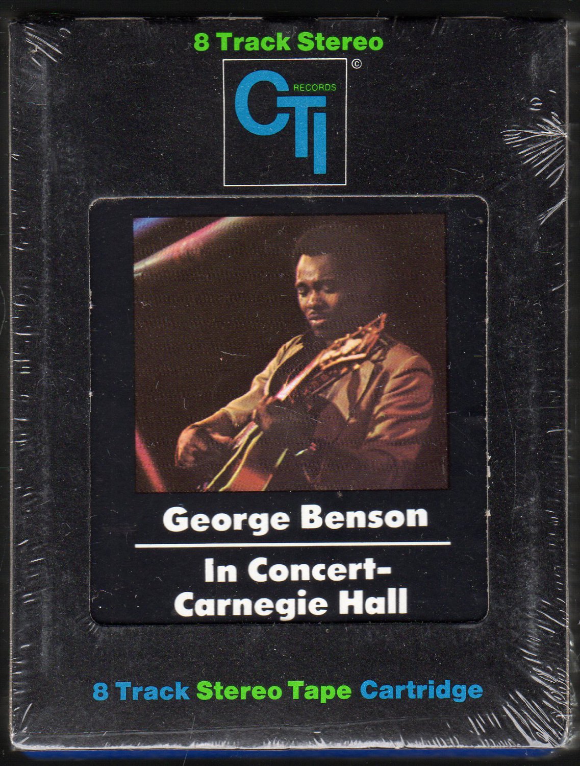 George Benson - In Concert Carnegie Hall 1976 CTI Sealed AC5 8-track tape