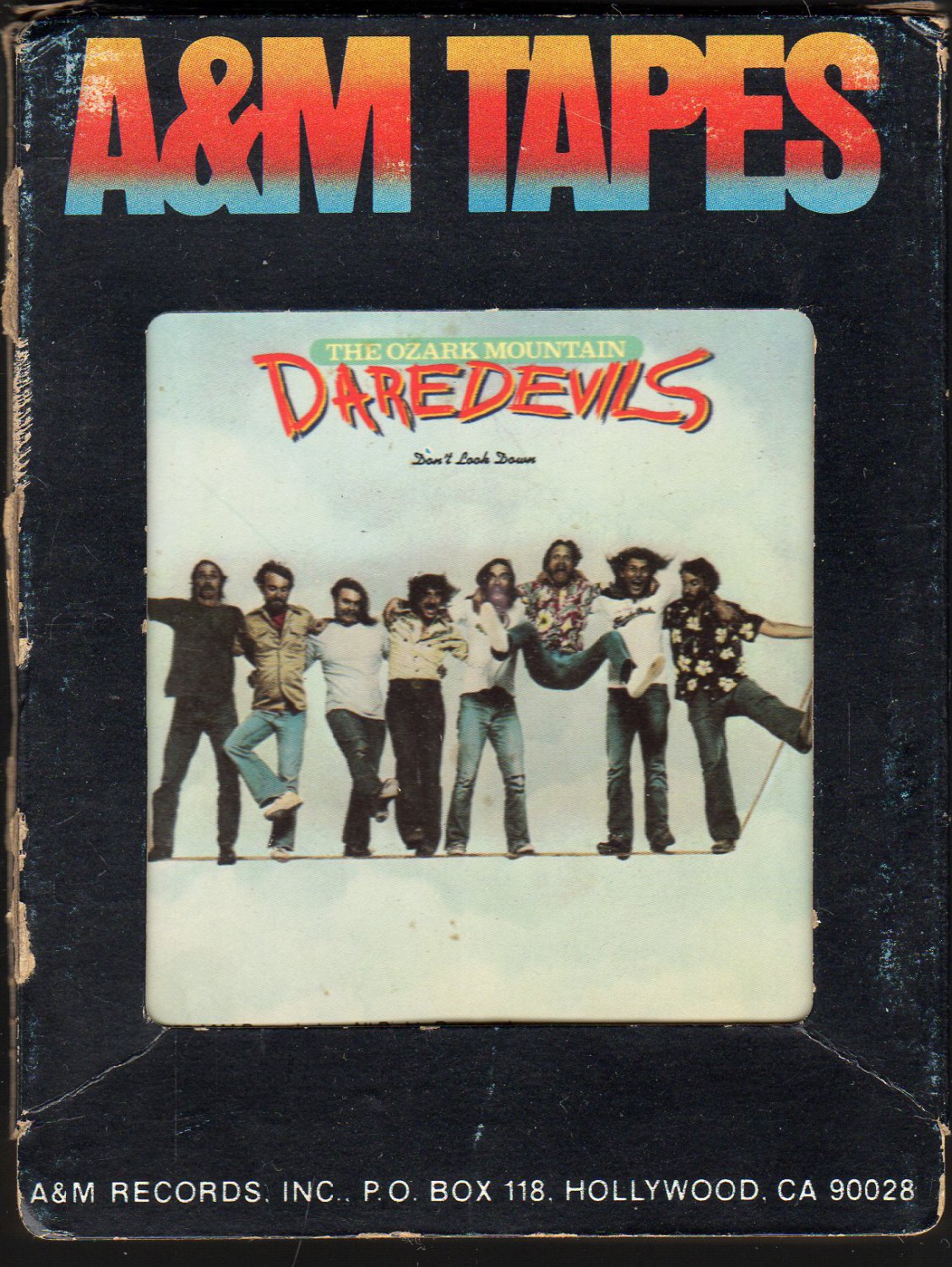 The Ozark Mountain Daredevils - Don't Look Down 1977 A&M A32 8-track tape