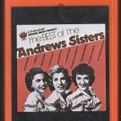 The Andrew Sisters - The Best Of The Andrew Sisters 1978 K-TEL IMPERIAL A40 8-track tape