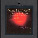Neil Diamond - Love At The Greek 1977 CBS TC8 A30 8-track tape
