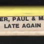 Peter, Paul & Mary - Late Again 1968 WB A36 8-track tape