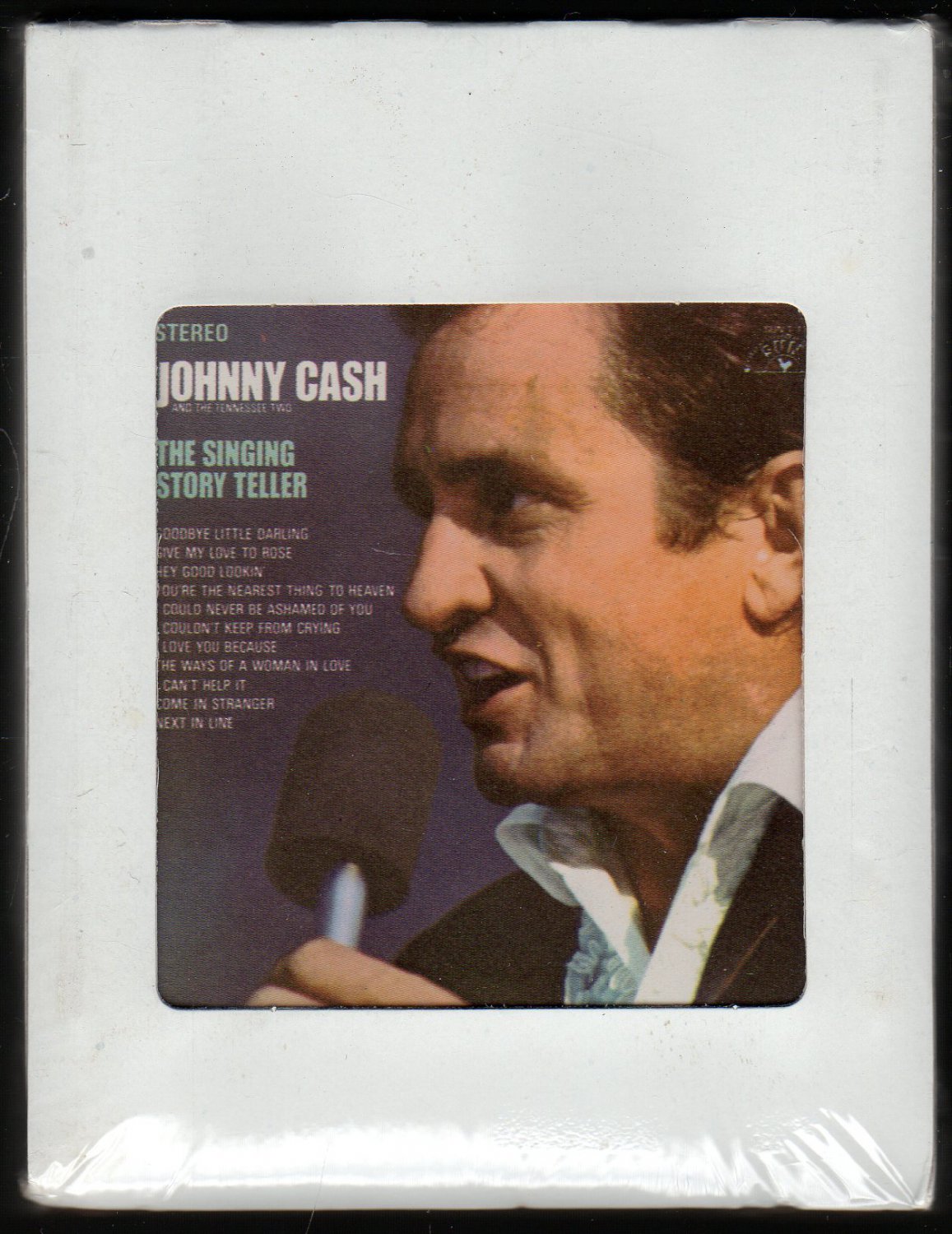 Johnny Cash - The Singing Story Teller 1970 SUN Sealed A25 8-track tape