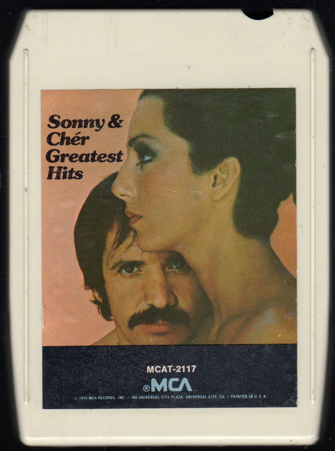 Sonny Cher Greatest Hits 1974 MCA A43 8 track Tape sonny-cher-greatest-hits-1974-mca-a43-8-track-tape
