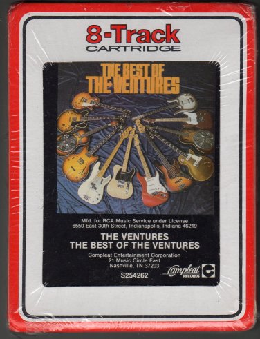 The Ventures - The Best Of The Ventures 1987 RCA Sealed AC2 8-track tape