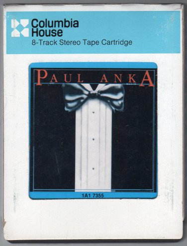 Paul Anka - Black Tie LIVE 1980 CRC A7 8-track tape