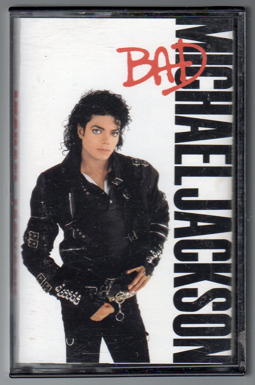 Michael Jackson - Bad 1987 EPIC C10 Cassette Tape