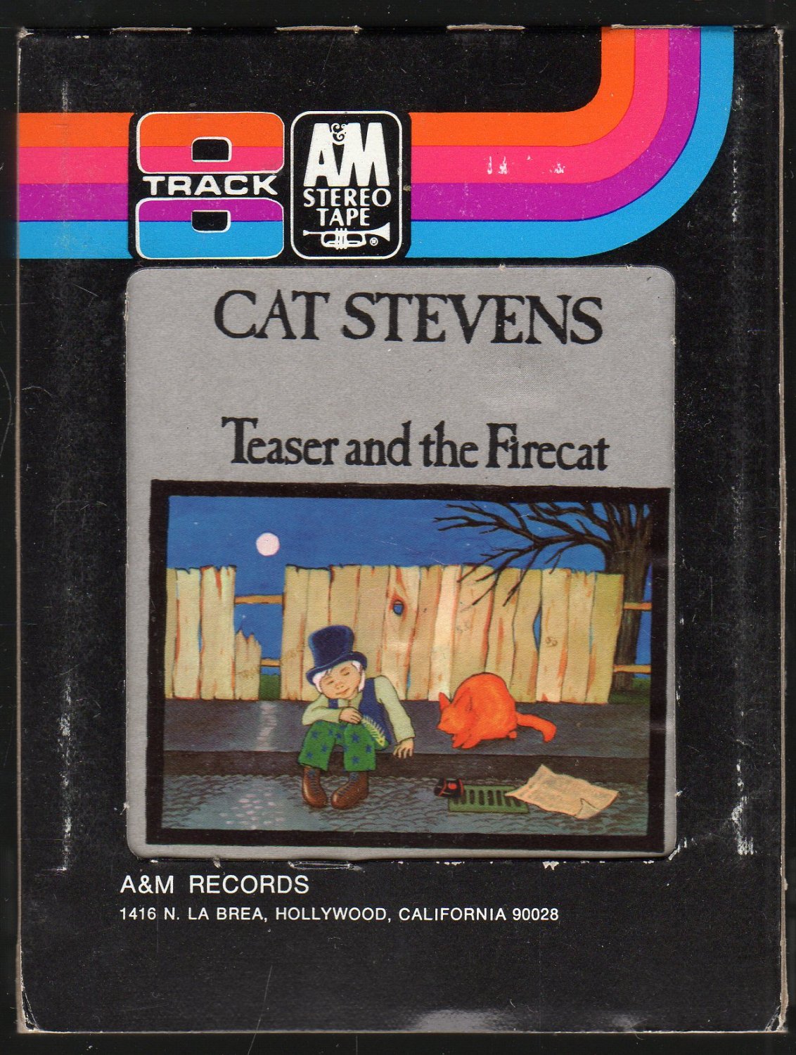 Cat Stevens - Teaser And The Firecat 1971 A&M AC3 8-track tape