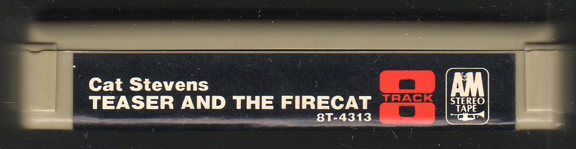 Cat Stevens - Teaser And The Firecat 1971 A&M AC3 8-track tape