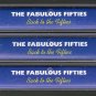 The Fabulous Fifties - Back To The Fifties 1999 BMG 3pk C9 Cassette Tape