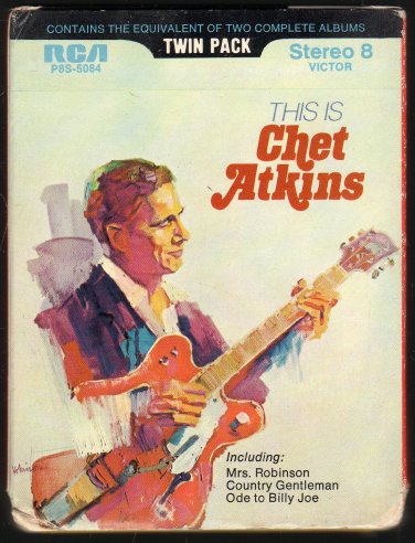 Chet Atkins - This Is Chet Atkins 1970 RCA AC2 8-track tape