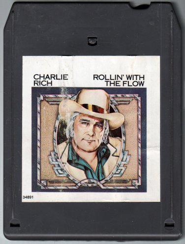 Charlie Rich - Rollin' With The Flow 1977 EPIC A17A 8-track tape