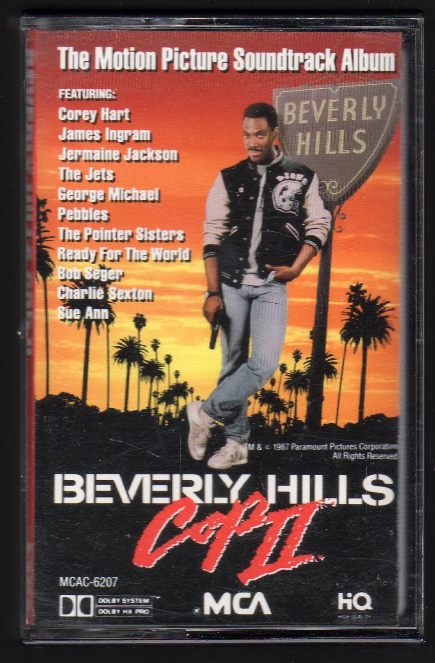 Beverly Hills Cop II The Motion Picture Soundtrack 1987 MCA PROMO C9 Cassette Tape