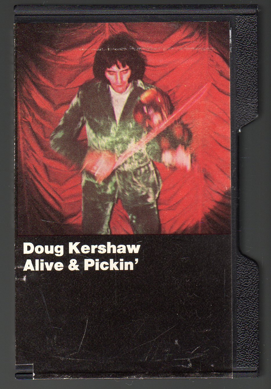 Doug Kershaw - Alive & Pickin' 1975 WB Hard Shell C12M Cassette Tape