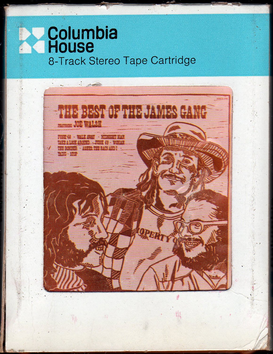 The James Gang The Best Of The James Gang 1973 CRC ABC A50 8track tape