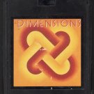 Dimensions - Various Artists Soft Rock 1981 K-TEL A50 8-track tape