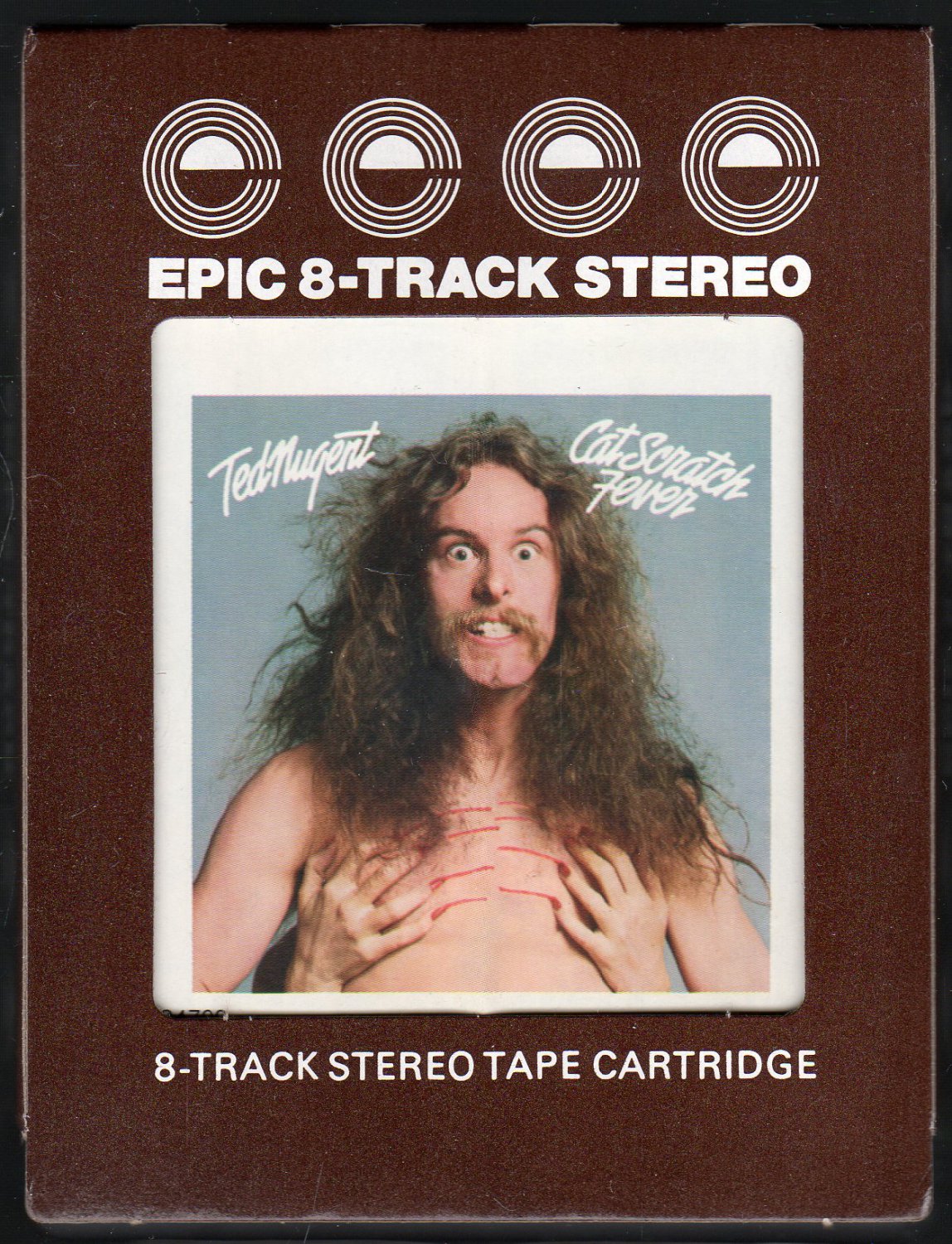 Ted Nugent Cat Scratch Fever 1977 Cbs A10 8 Track Tape