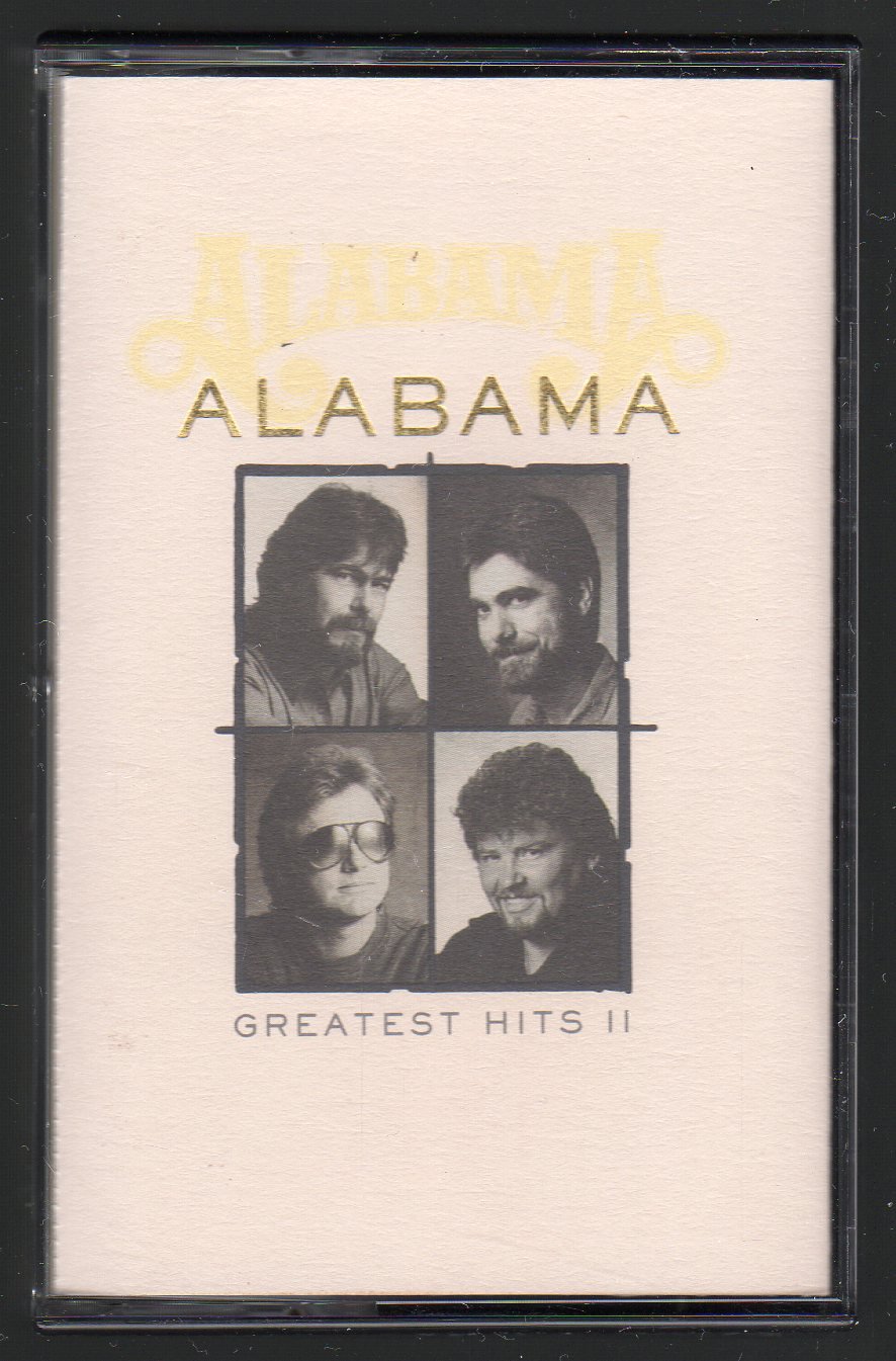 Alabama Greatest Hits II 1991 RCA BMG C15 Cassette Tape