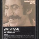 Jim Croce - Photographs & Memories His Greatest Hits 1974 WB Re-issue A15 Cassette Tape