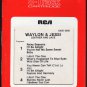 Waylon Jennings And Jessi Colter - Leather And Lace 1981 RCA A11 8-track tape