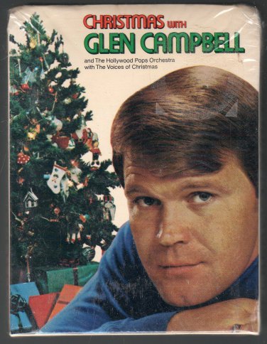 Glen Campbell - Christmas With Glen Campbell 1971 CAPITOL Sealed A36 8-TRACK TAPE