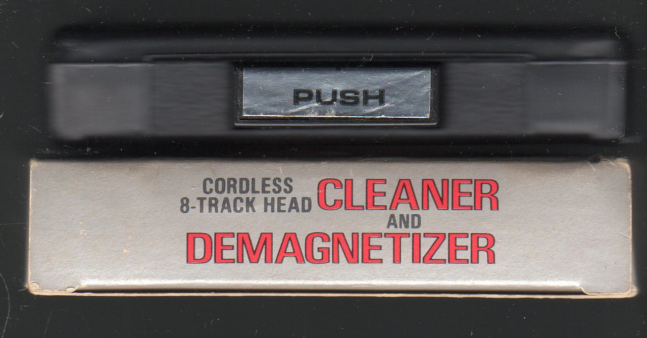 Realistic Cordless Head Cleaner and A36 8TRACK TAPE