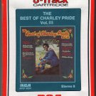 Charley Pride - The Best Of Vol 3 1976 RCA A43 8-TRACK TAPE
