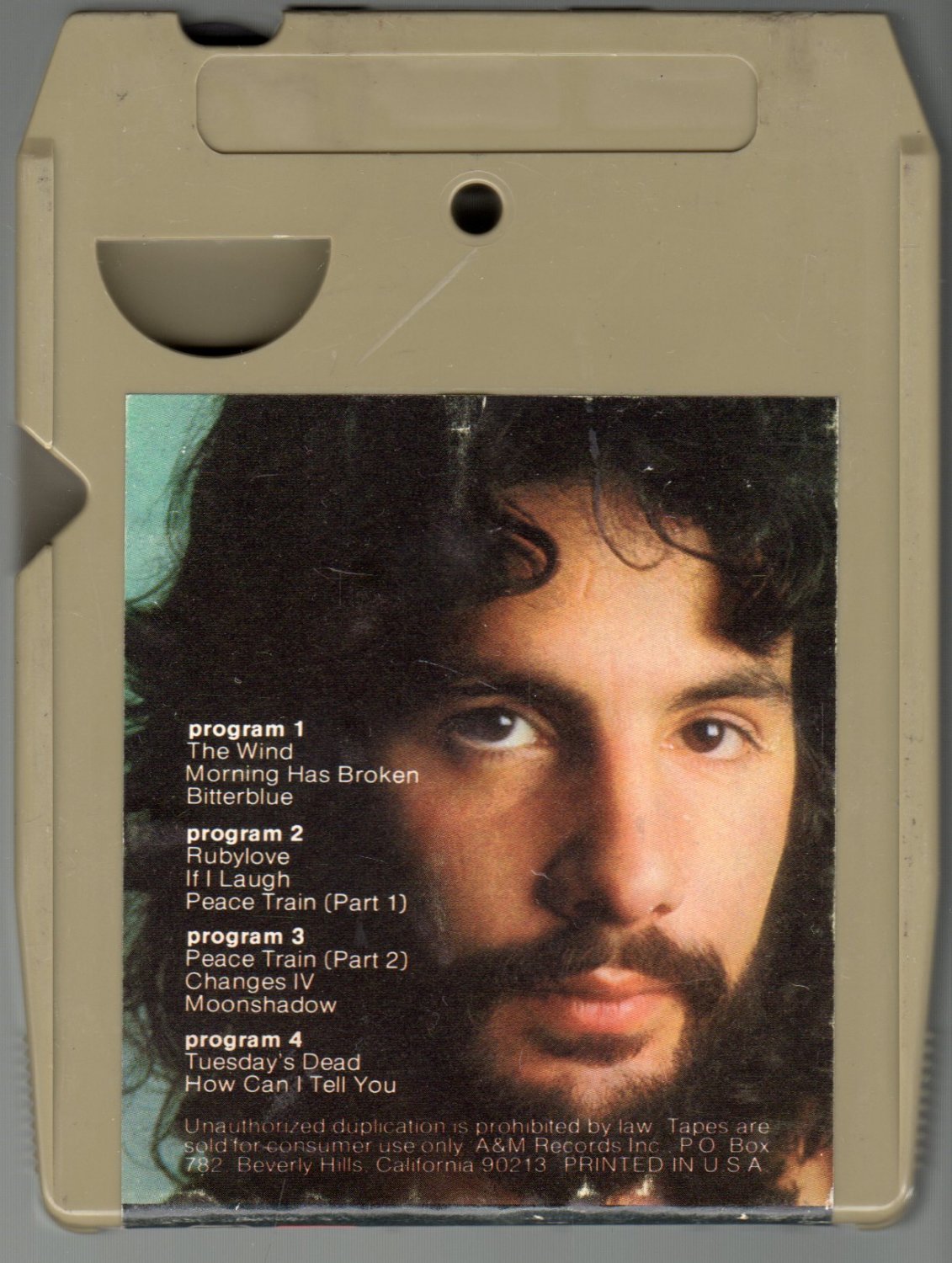 Cat Stevens - Teaser And The Firecat 1971 A&M A2 8-TRACK TAPE