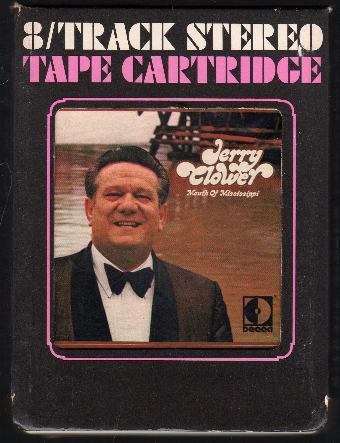 Jerry Clower - Mouth Of The Mississippi 1972 DECCA A7 8-TRACK TAPE